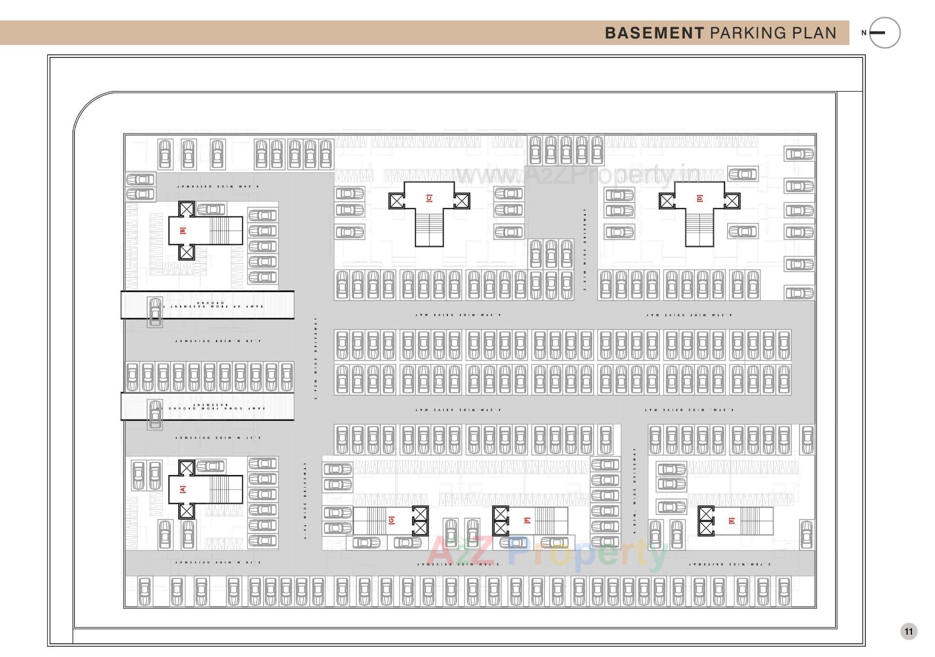 Layout of real estate project Sanctum Palacio located at Palanpore, Surat, Gujarat
