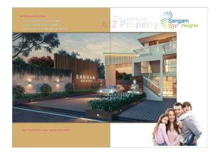 Elevation of real estate project Sangam Heights located at Dabholi, Surat, Gujarat