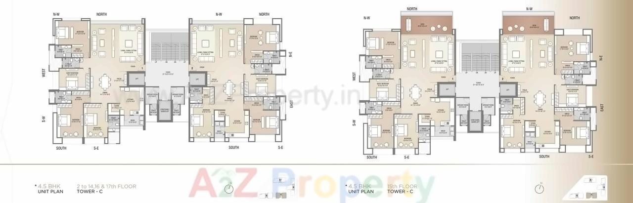 Layout of real estate project Sangini Arise located at Surat, Surat, Gujarat