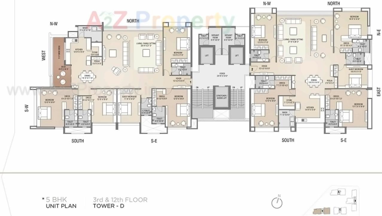 Layout of real estate project Sangini Arise located at Surat, Surat, Gujarat