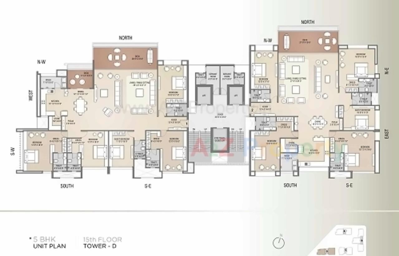 Layout of real estate project Sangini Arise located at Surat, Surat, Gujarat