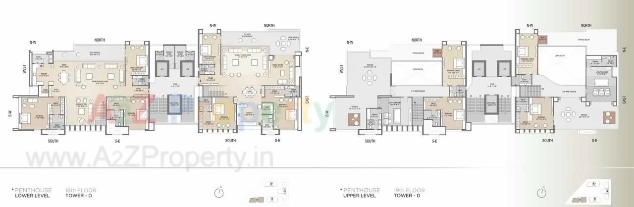 Layout of real estate project Sangini Arise located at Surat, Surat, Gujarat