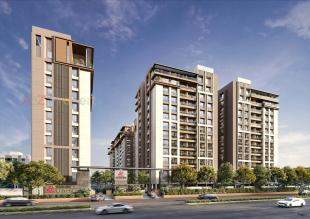 Elevation of real estate project Sangini Epitome located at Bhatha, Surat, Gujarat