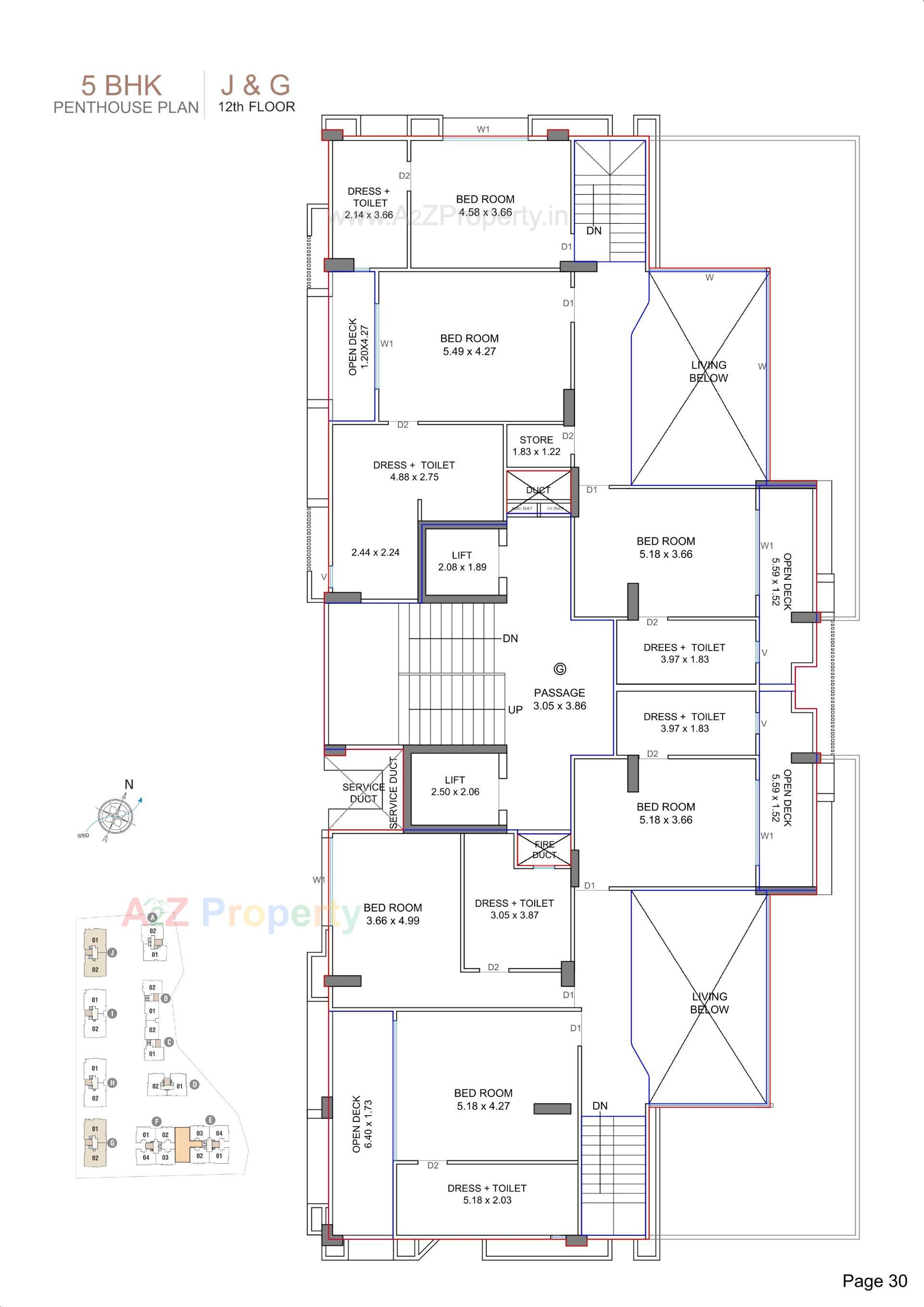 Layout of real estate project Sangini Epitome located at Bhatha, Surat, Gujarat