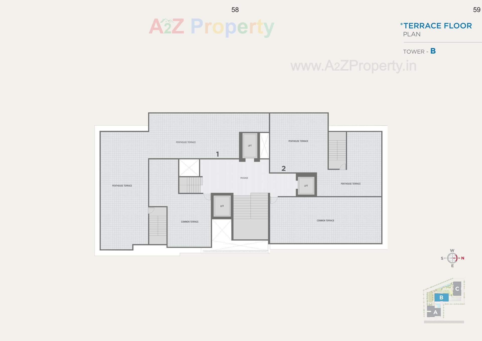 Layout of real estate project Sangini Lakeville located at Bharthana--vesu, Surat, Gujarat