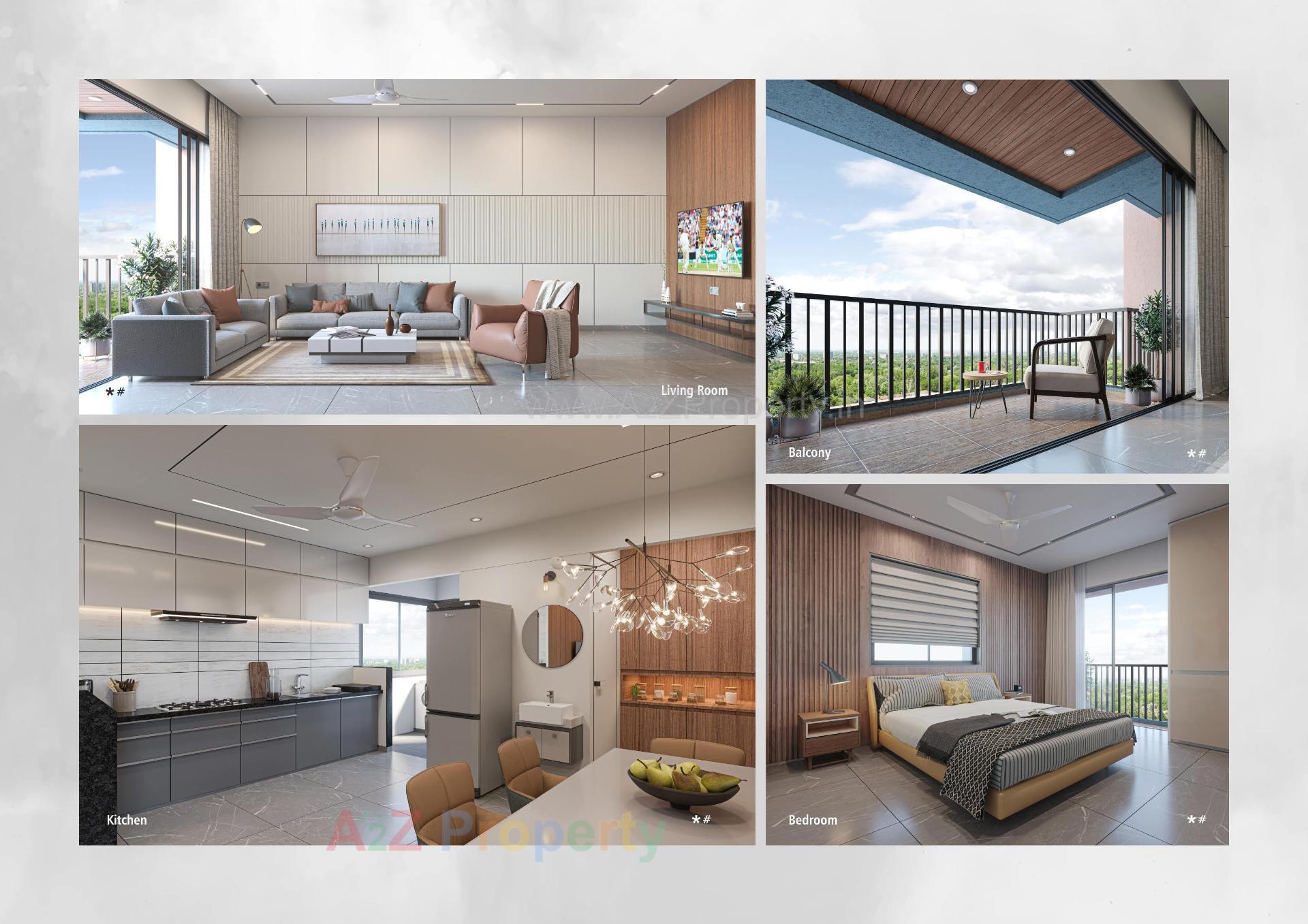 3D Elevation of real estate project Sangini Sakar located at Jahangirpura, Surat, Gujarat