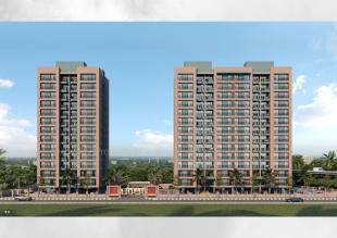 Elevation of real estate project Sangini Sakar located at Jahangirpura, Surat, Gujarat