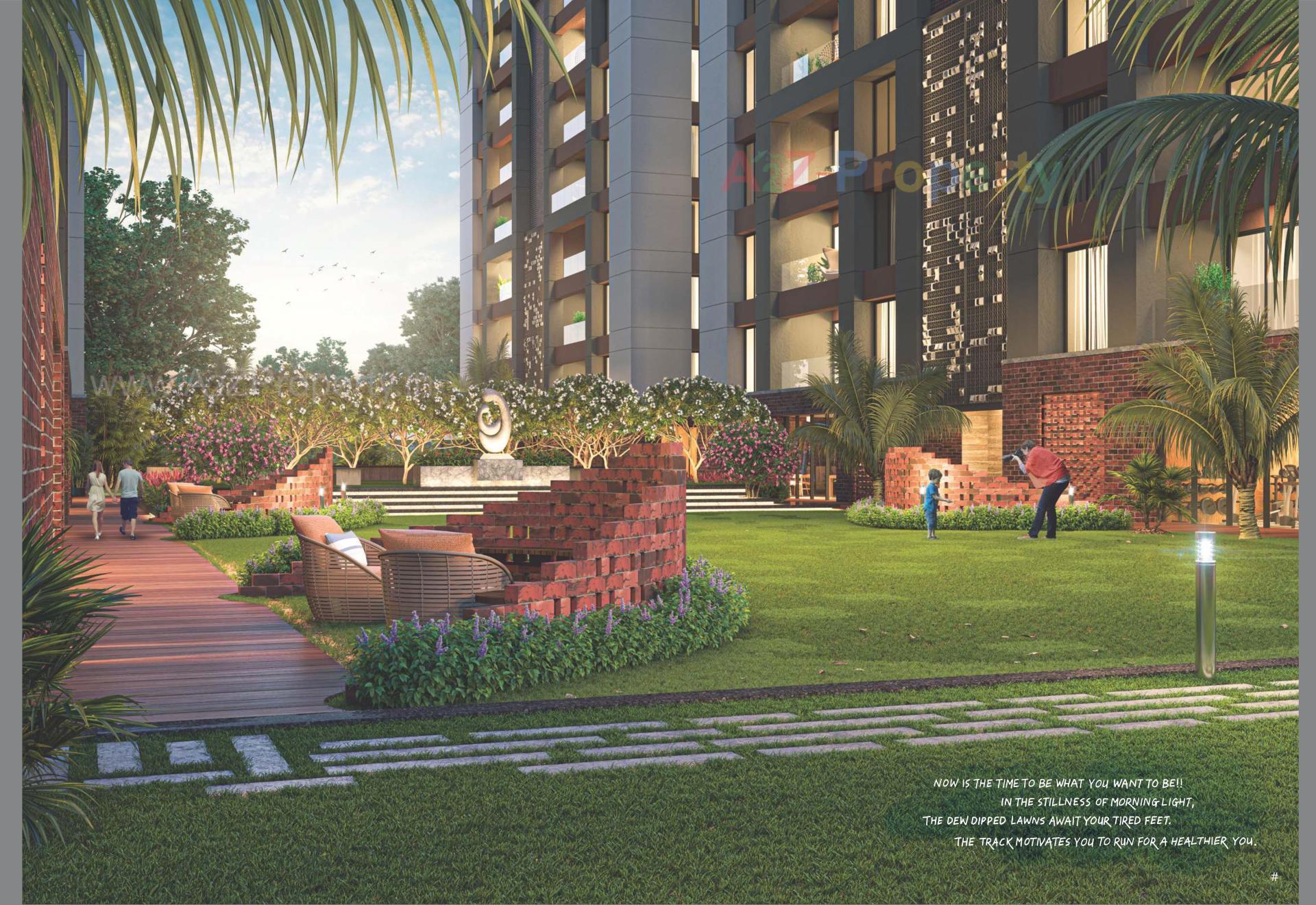 3D Elevation of real estate project Sangini Siddhanta located at Vesu, Surat, Gujarat