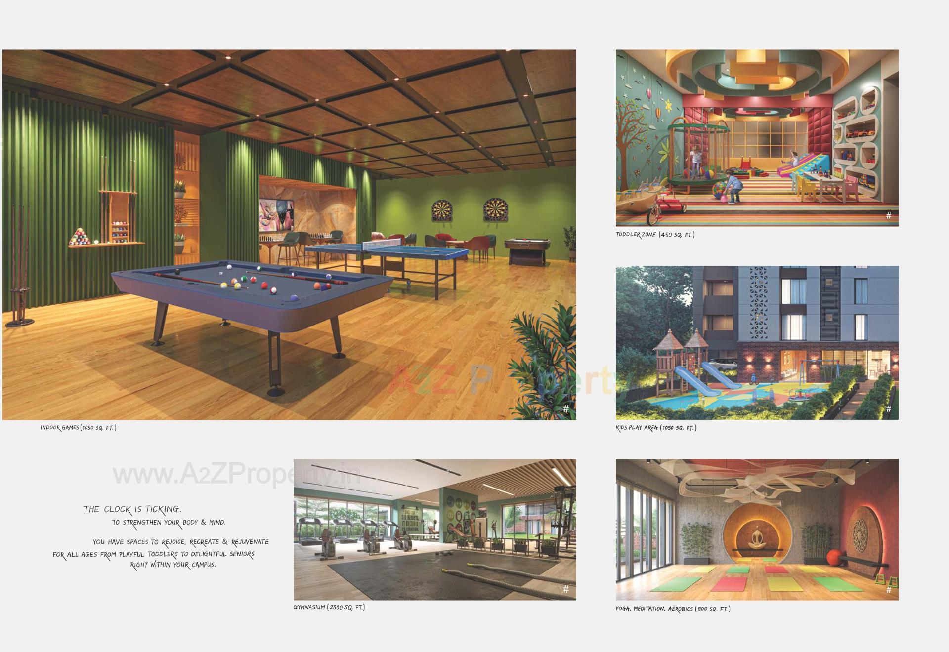 3D Elevation of real estate project Sangini Siddhanta located at Vesu, Surat, Gujarat