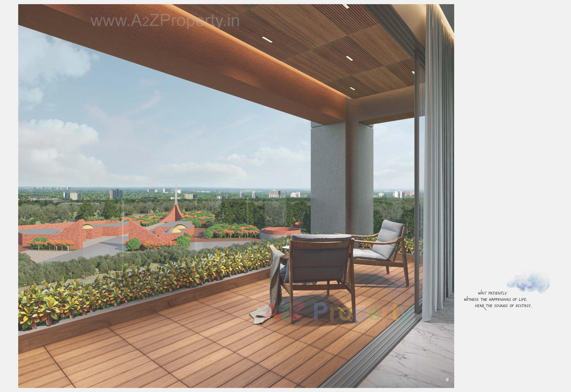 3D Elevation of real estate project Sangini Siddhanta located at Vesu, Surat, Gujarat