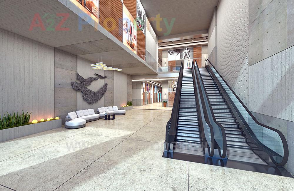 3D Elevation of real estate project Sangini Textile Hub located at Kumbhariya, Surat, Gujarat