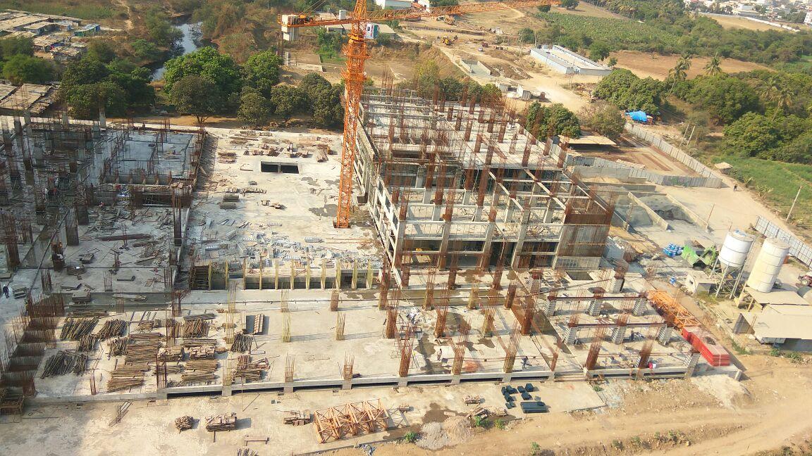 22932_const of real estate project Sangini Textile Hub located at Kumbhariya, Surat, Gujarat