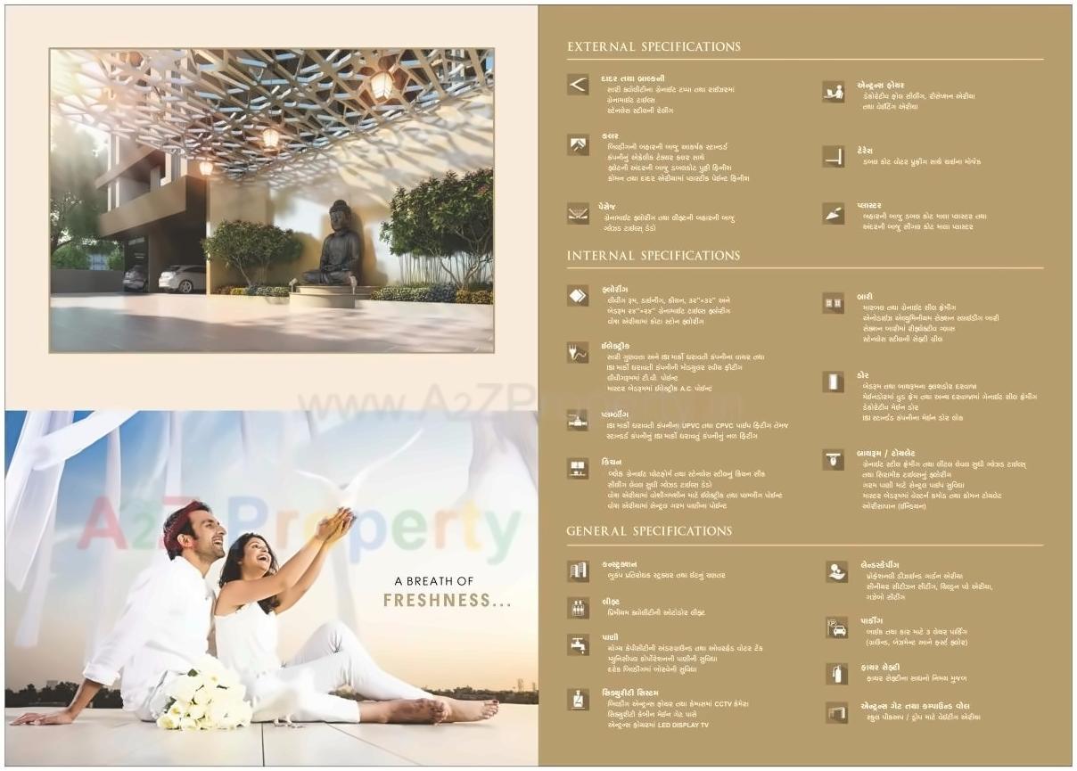  of real estate project Sankalp Shivanta located at Dabholi, Surat, Gujarat