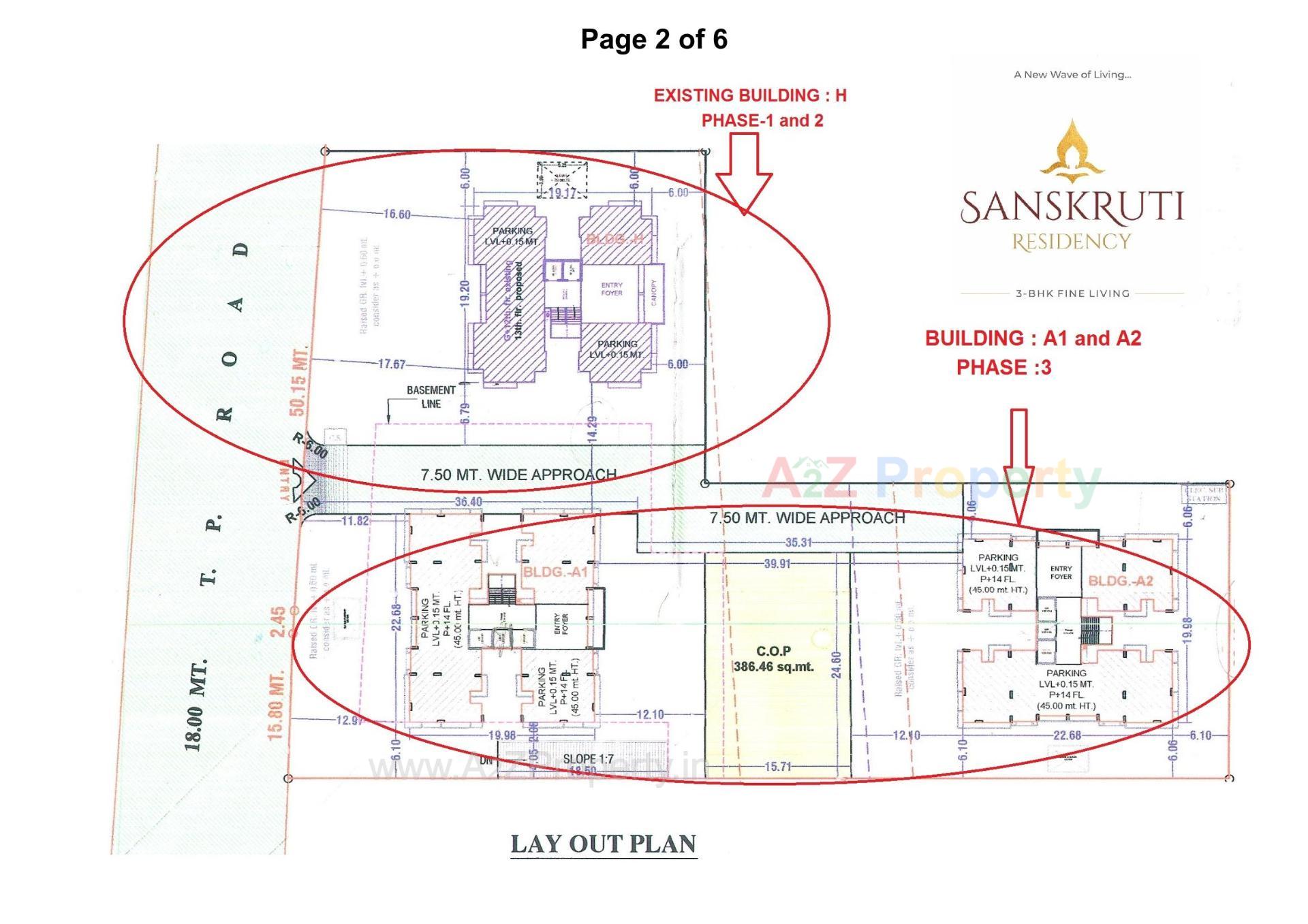  of real estate project Sanskruti Residency located at Mota Varachha, Surat, Gujarat