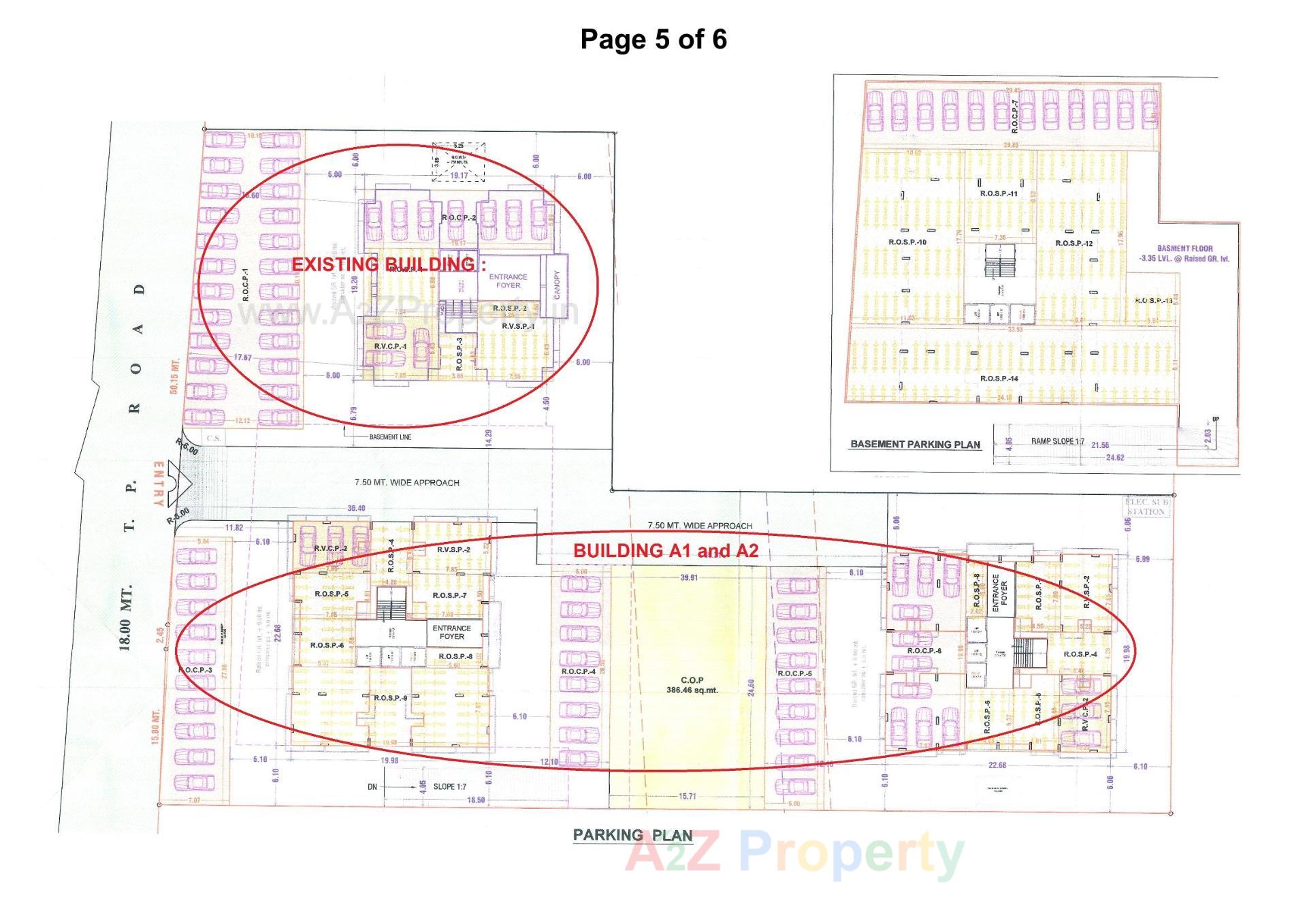 Layout of real estate project Sanskruti Residency located at Mota Varachha, Surat, Gujarat