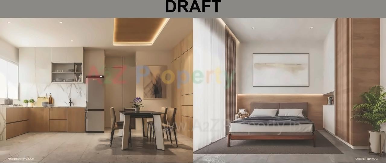 3D Elevation of real estate project Santvan Kreon located at Palanpor, Surat, Gujarat