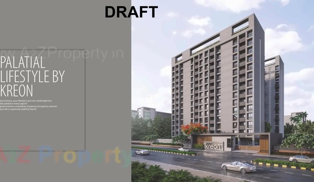 3D Elevation of real estate project Santvan Kreon located at Palanpor, Surat, Gujarat