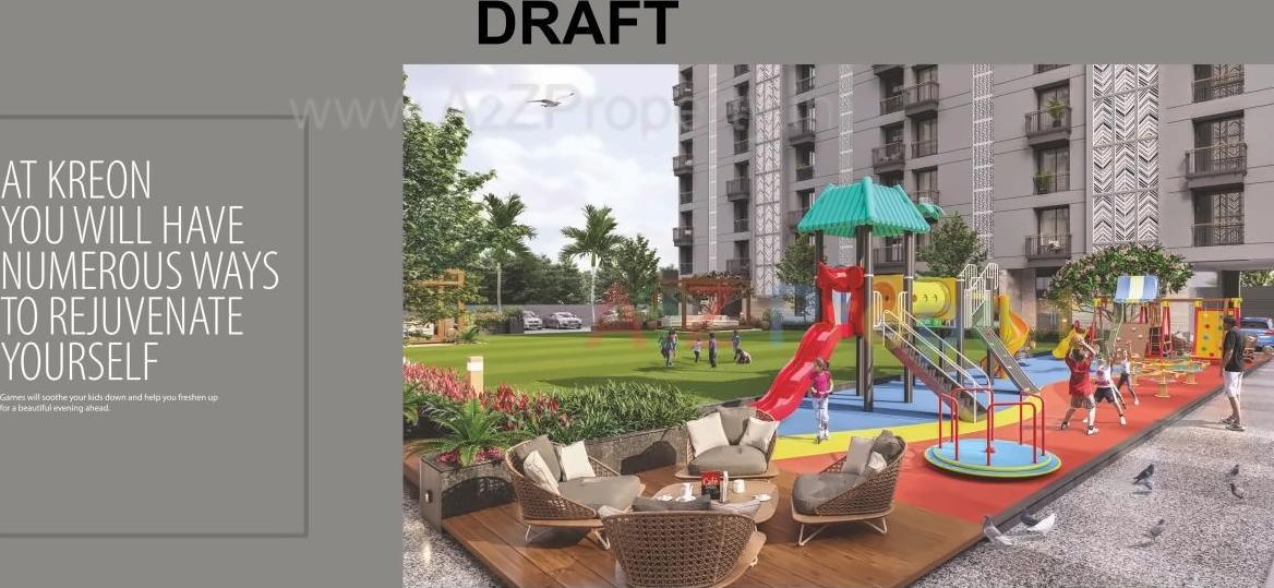 3D Elevation of real estate project Santvan Kreon located at Palanpor, Surat, Gujarat