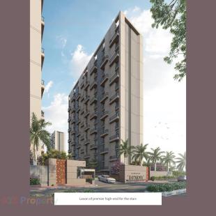 Elevation of real estate project Santvan Lexon located at Palanpor, Surat, Gujarat