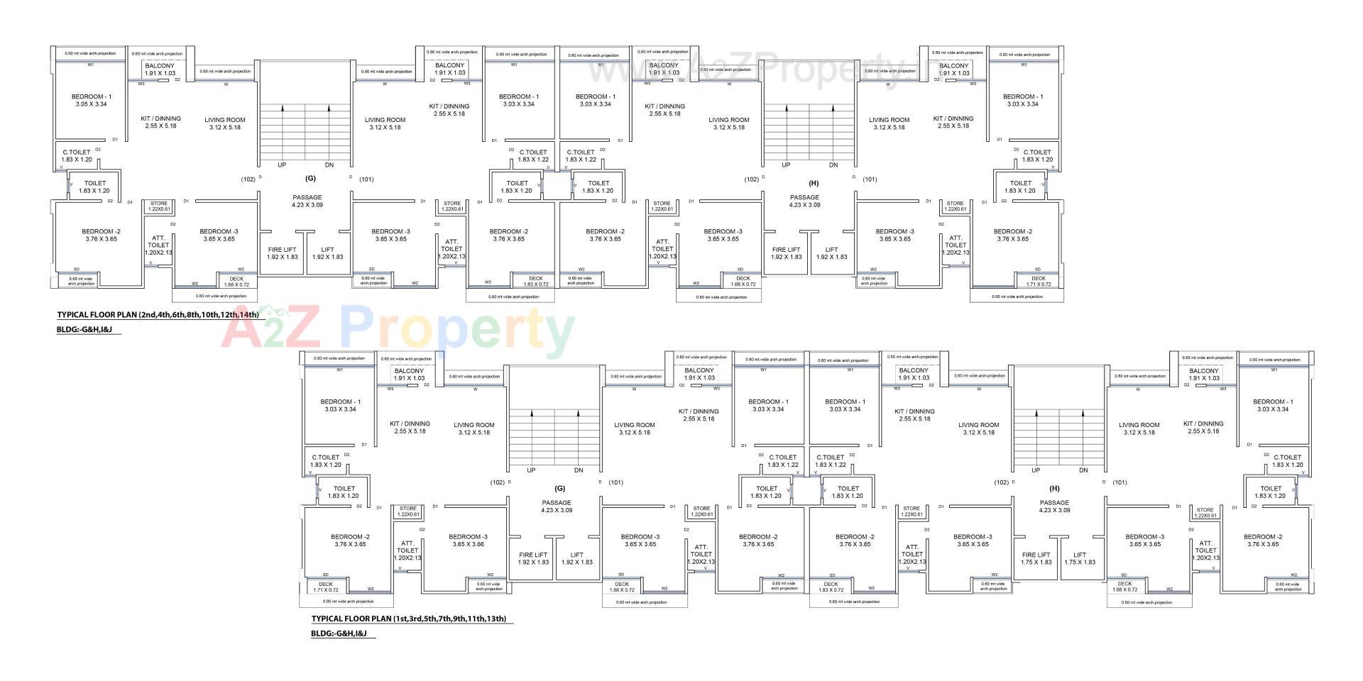 Layout of real estate project Santvan Lexon located at Palanpor, Surat, Gujarat