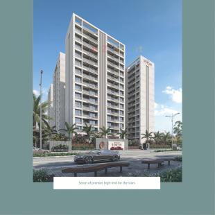 Elevation of real estate project Santvan Seron located at Palanpor, Surat, Gujarat