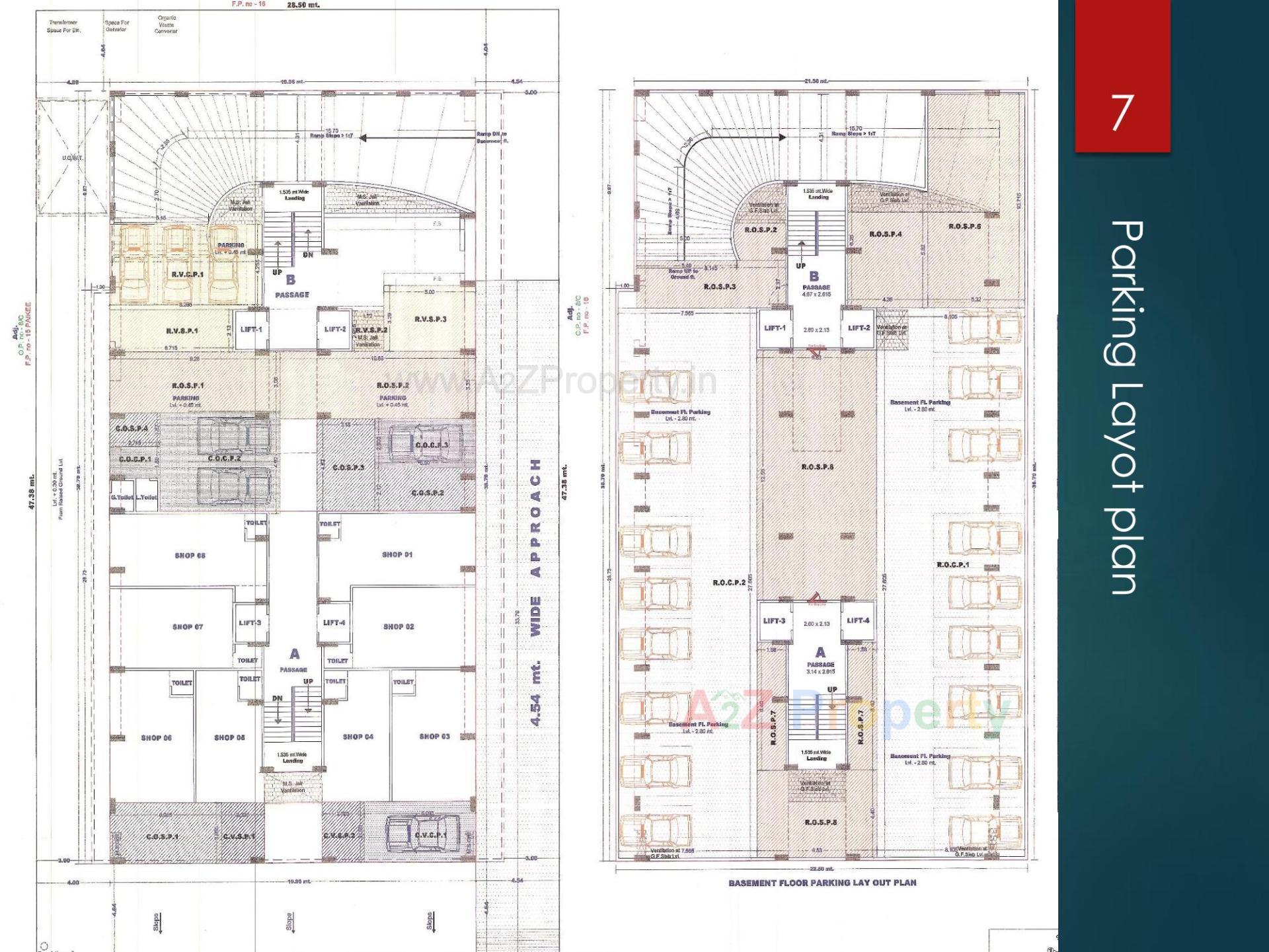 Layout of real estate project Sapna Heaven located at Surat, Surat, Gujarat