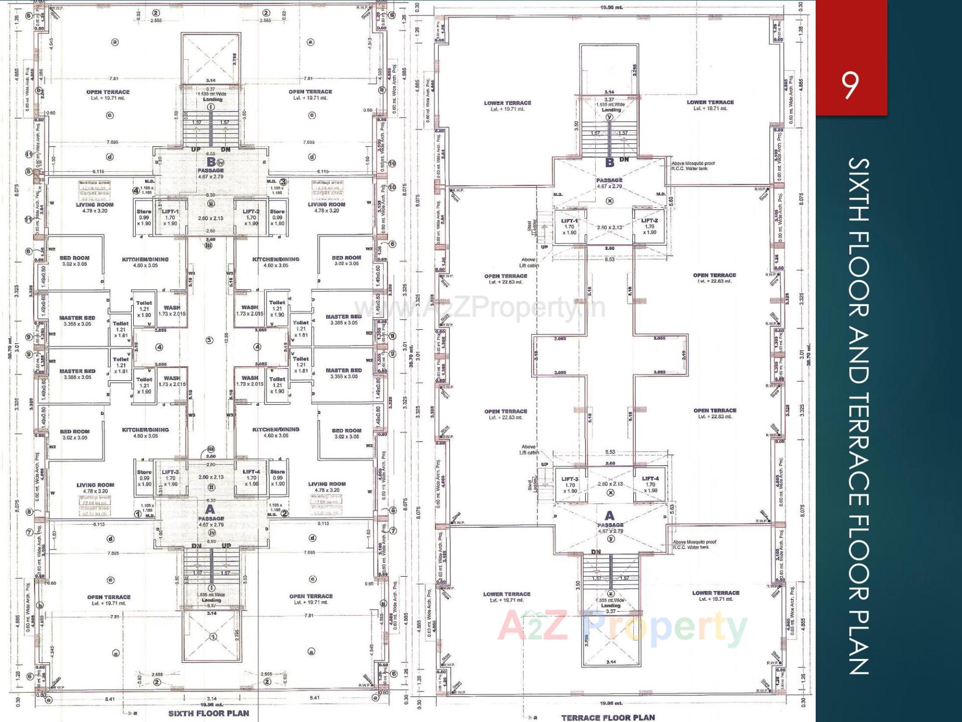 Layout of real estate project Sapna Heaven located at Surat, Surat, Gujarat
