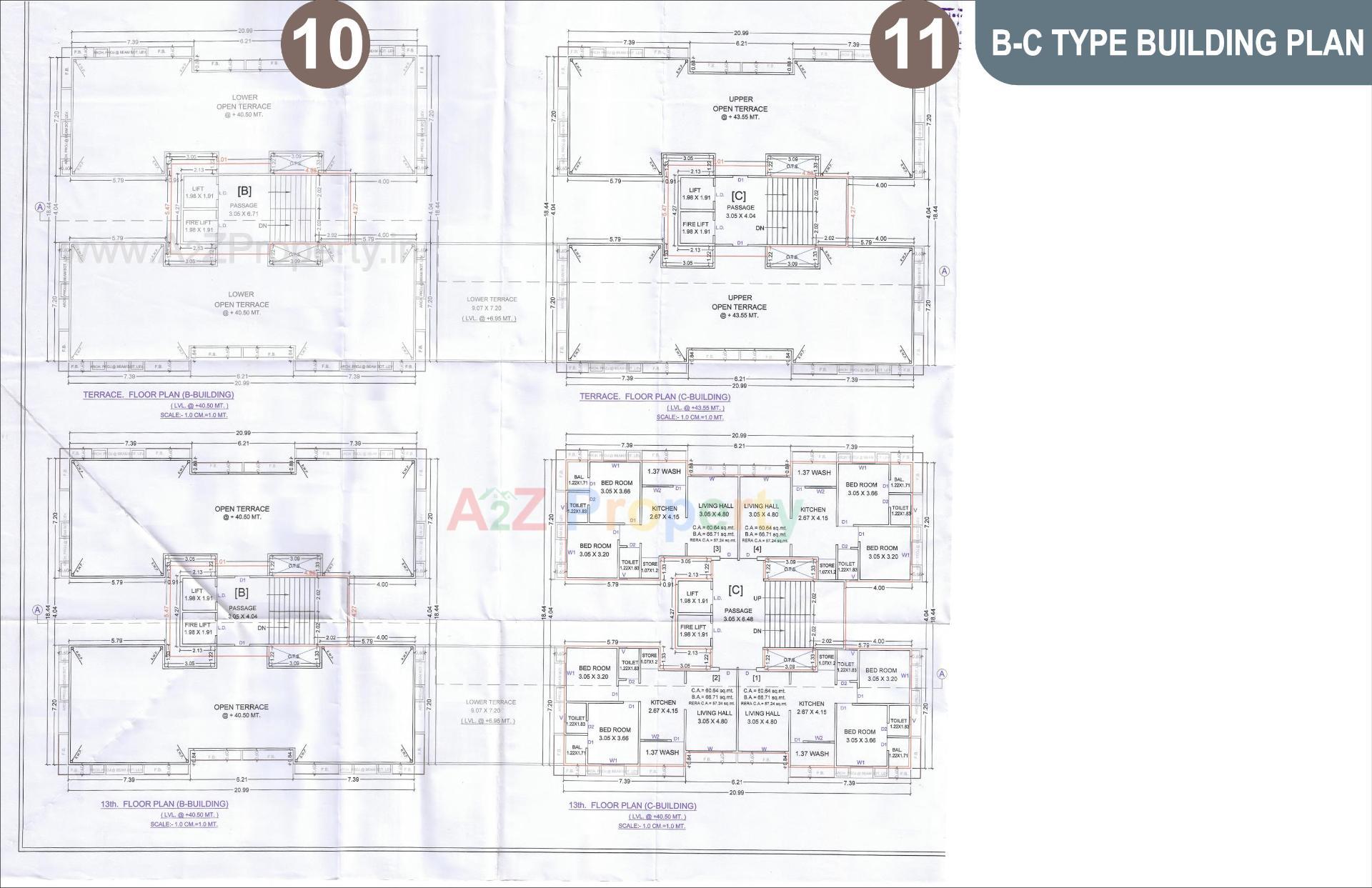 Layout of real estate project Saral Srushti located at Surat, Surat, Gujarat