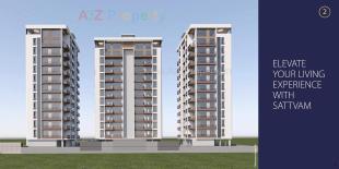 Elevation of real estate project Sattvam located at –pal, Surat, Gujarat
