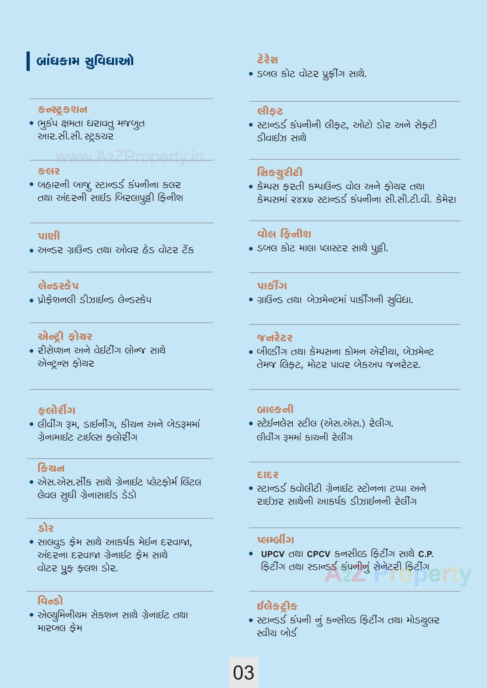  of real estate project Saundarya Twin located at Surat, Surat, Gujarat