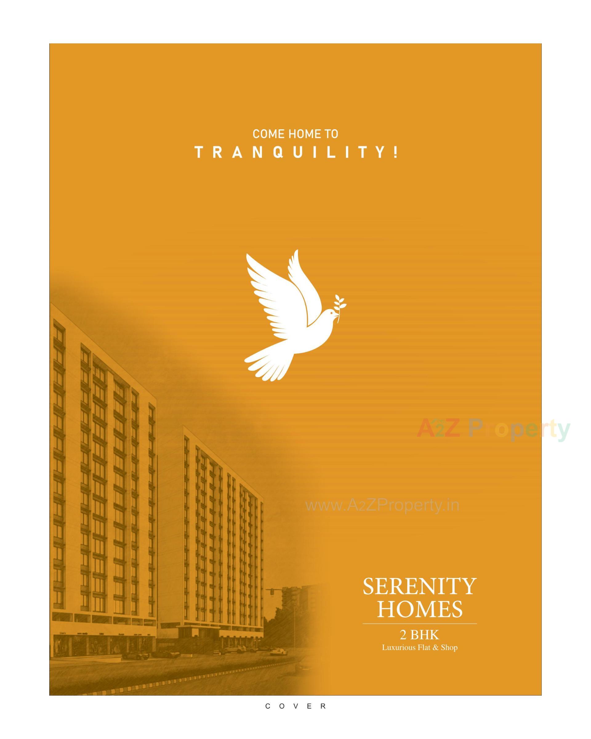  of real estate project Serenity Homes located at Singanpor, Surat, Gujarat
