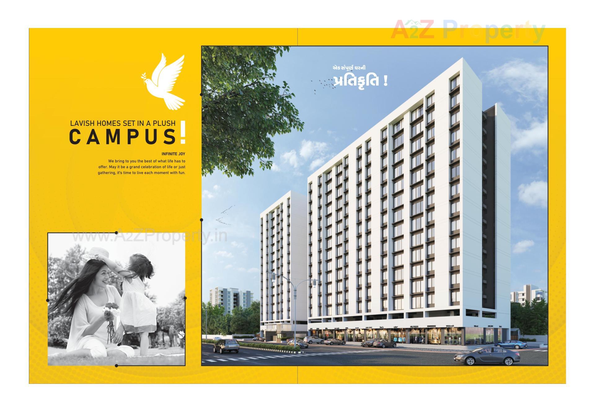  of real estate project Serenity Homes located at Singanpor, Surat, Gujarat