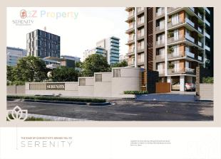 Elevation of real estate project Serenity located at Bharthana-vesu, Surat, Gujarat