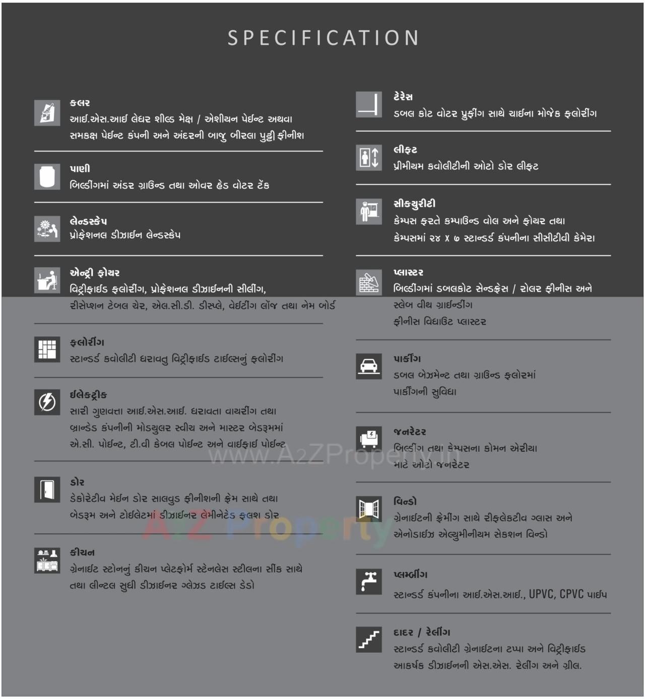  of real estate project Shagun Heights located at Varachha, Surat, Gujarat