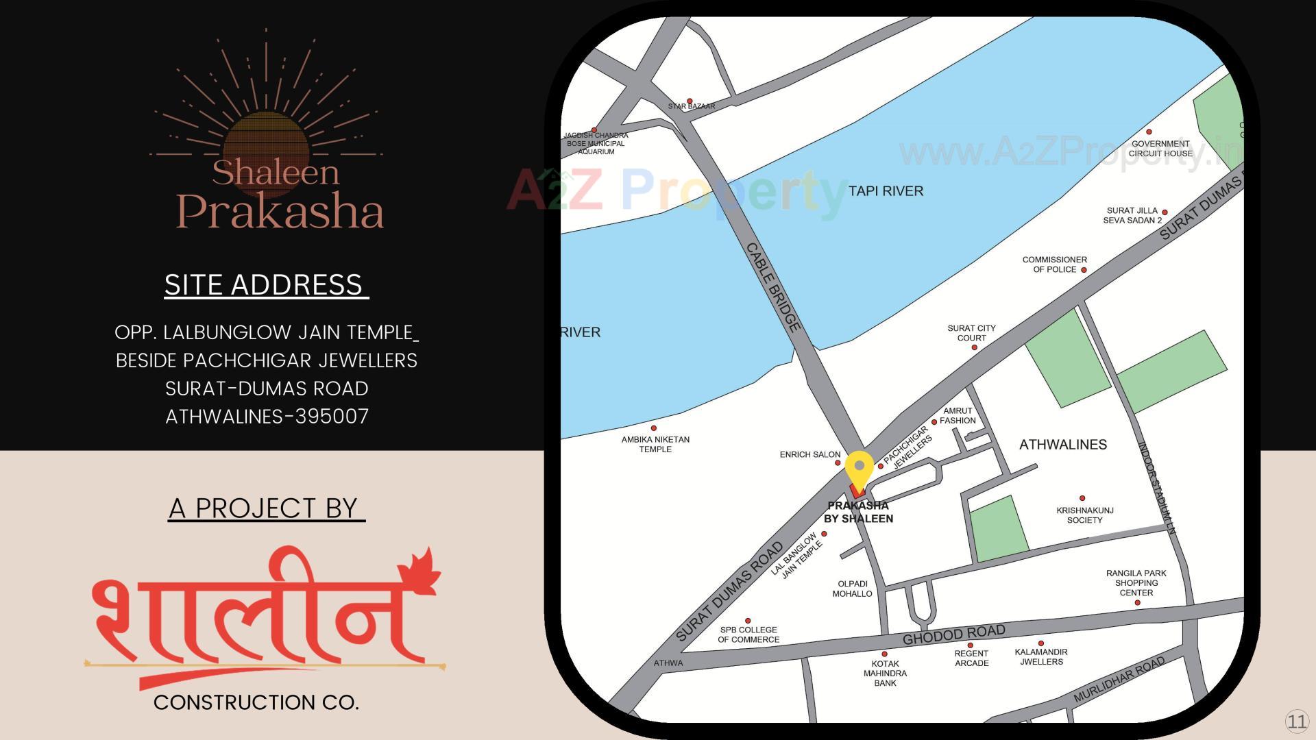  of real estate project Shaleen Prakasha located at Athwa, Surat, Gujarat