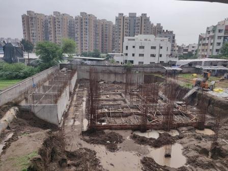 165530_const of real estate project Shaligram Kinaro located at Singanpore, Surat, Gujarat