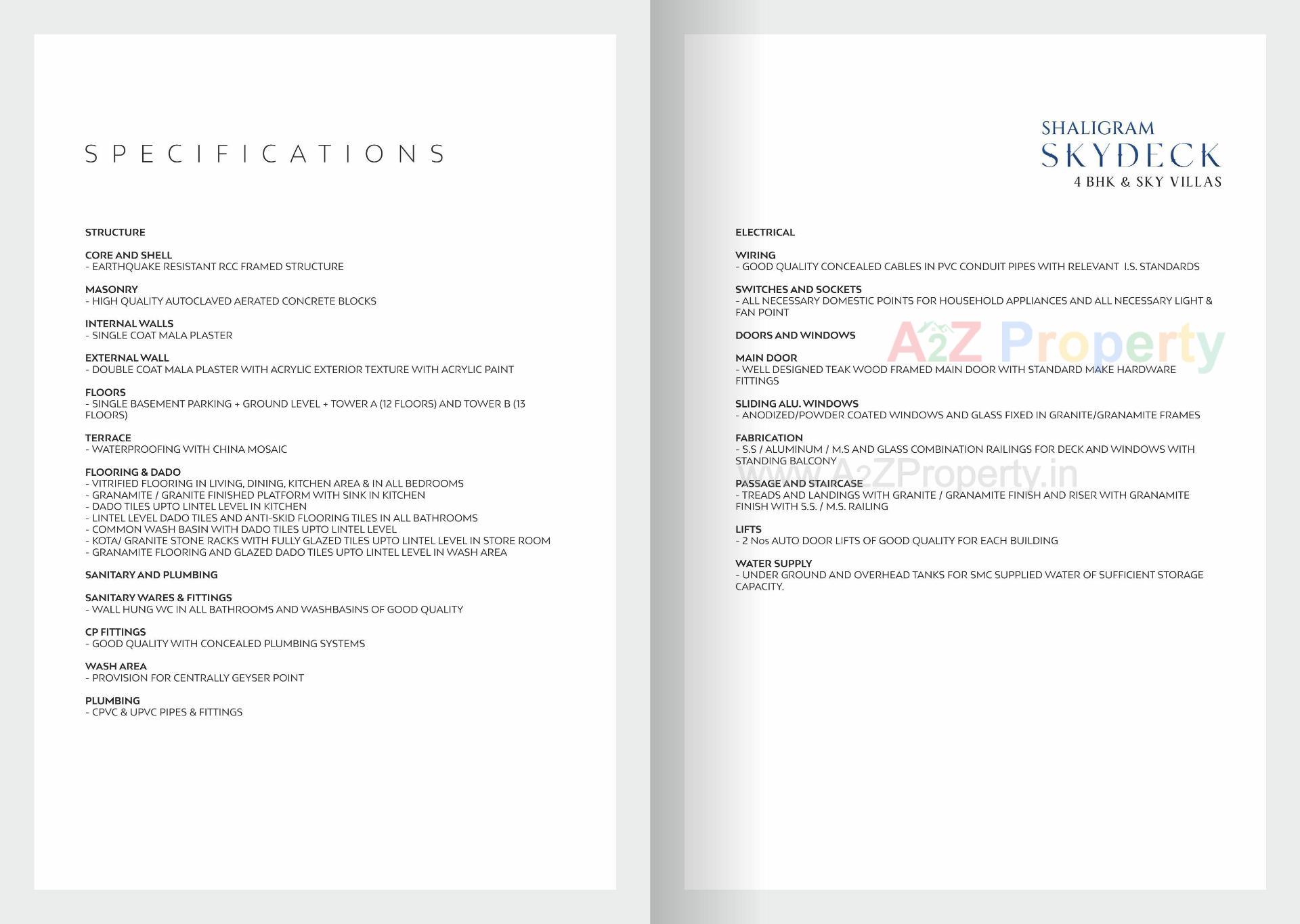  of real estate project Shaligram Skydeck located at Pal, Surat, Gujarat