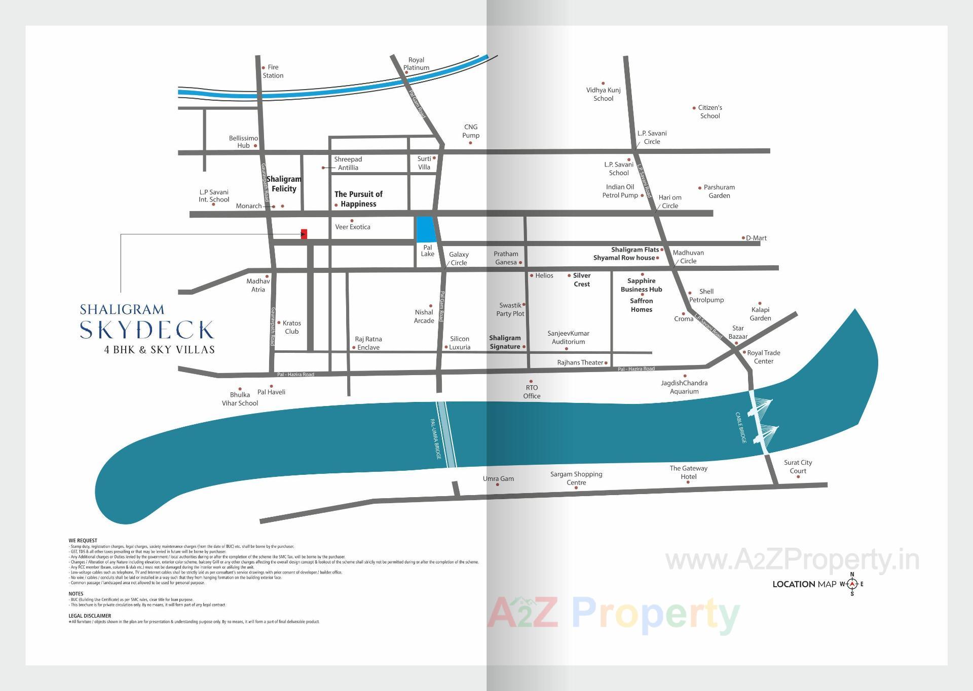  of real estate project Shaligram Skydeck located at Pal, Surat, Gujarat