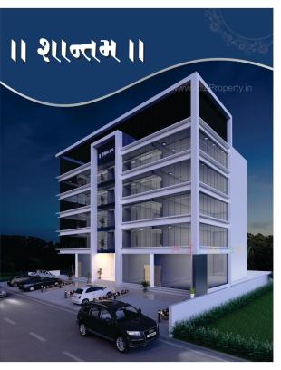 Elevation of real estate project Shantam located at Nana-varacha, Surat, Gujarat