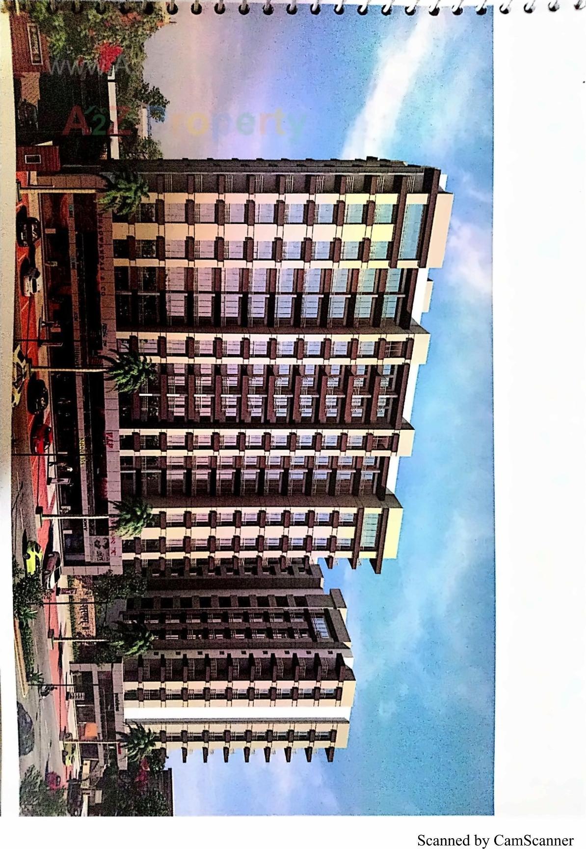 3D Elevation of real estate project Sharanam located at Jahangir-pura, Surat, Gujarat