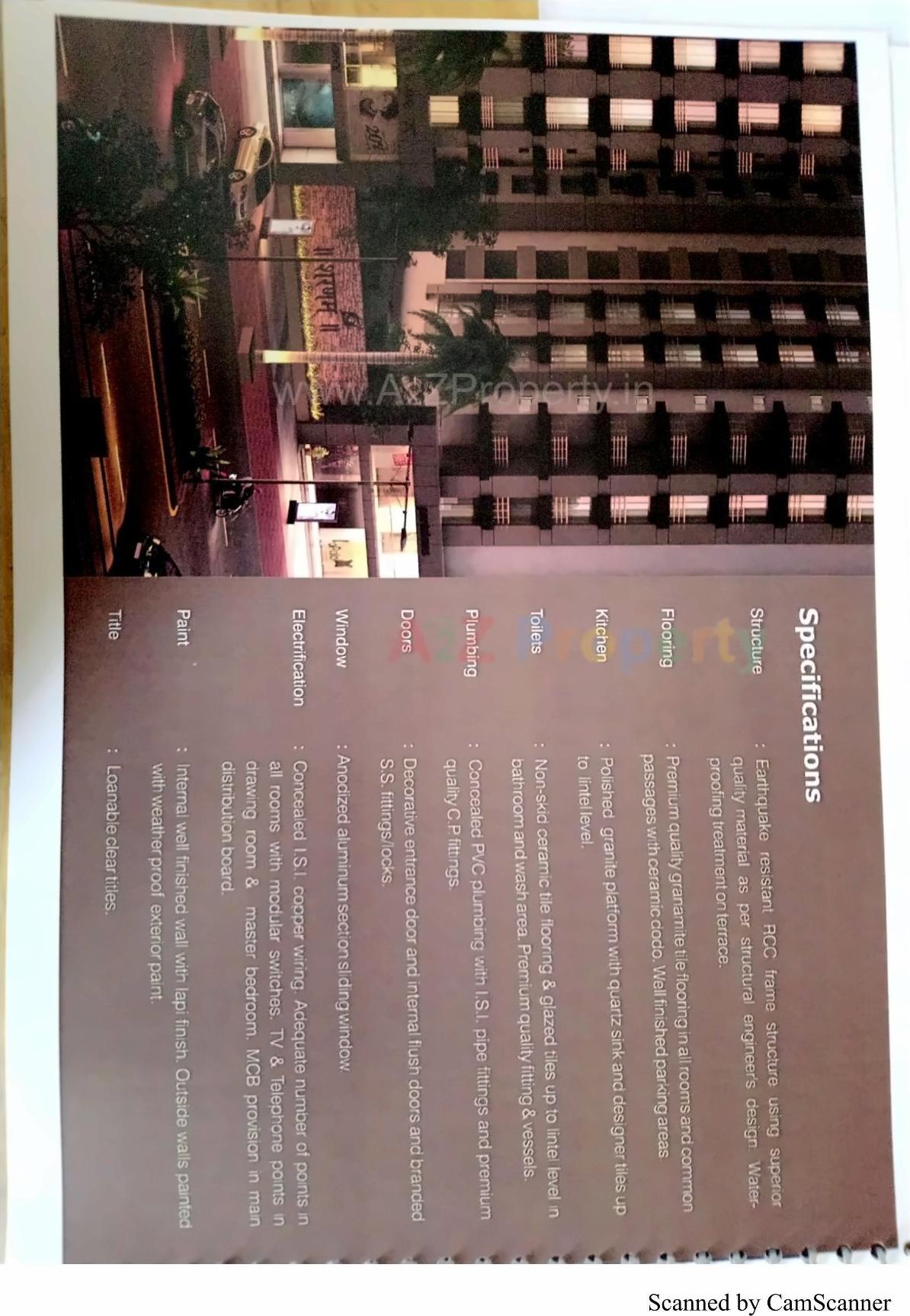 3D Elevation of real estate project Sharanam located at Jahangir-pura, Surat, Gujarat