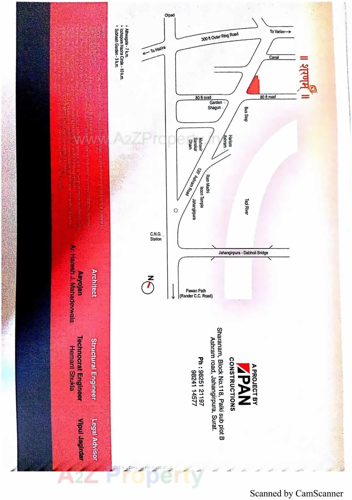  of real estate project Sharanam located at Jahangir-pura, Surat, Gujarat