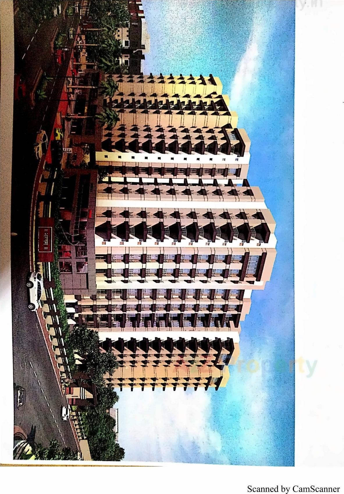 3D Elevation of real estate project Sharanam located at Jahangir-pura, Surat, Gujarat