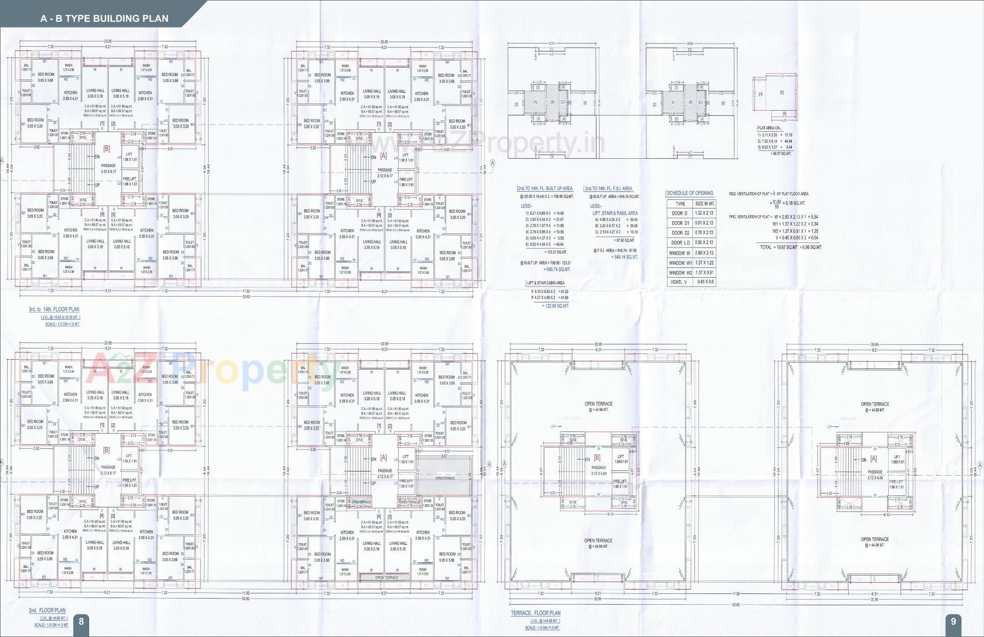 Layout of real estate project Shashwat Luxuria located at Vav, Surat, Gujarat