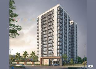 Elevation of real estate project Shatabdi Heritage located at Variyav, Surat, Gujarat