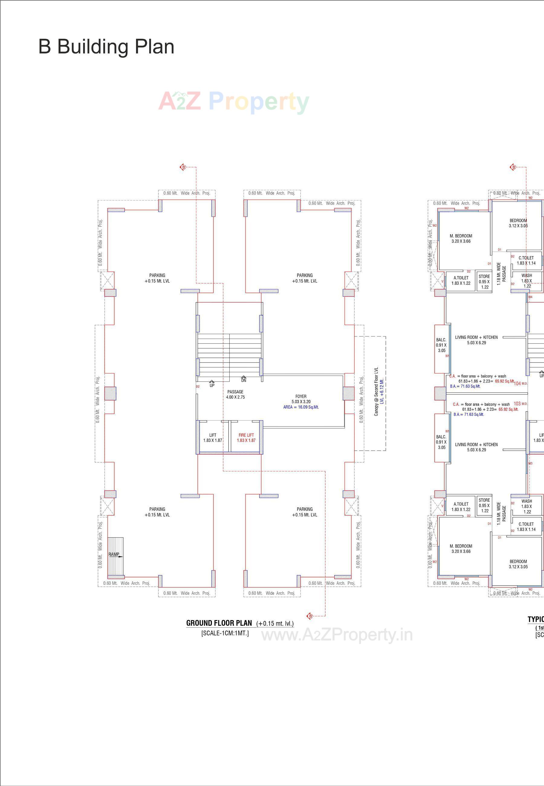 Layout of real estate project Shatabdi Heritage located at Variyav, Surat, Gujarat