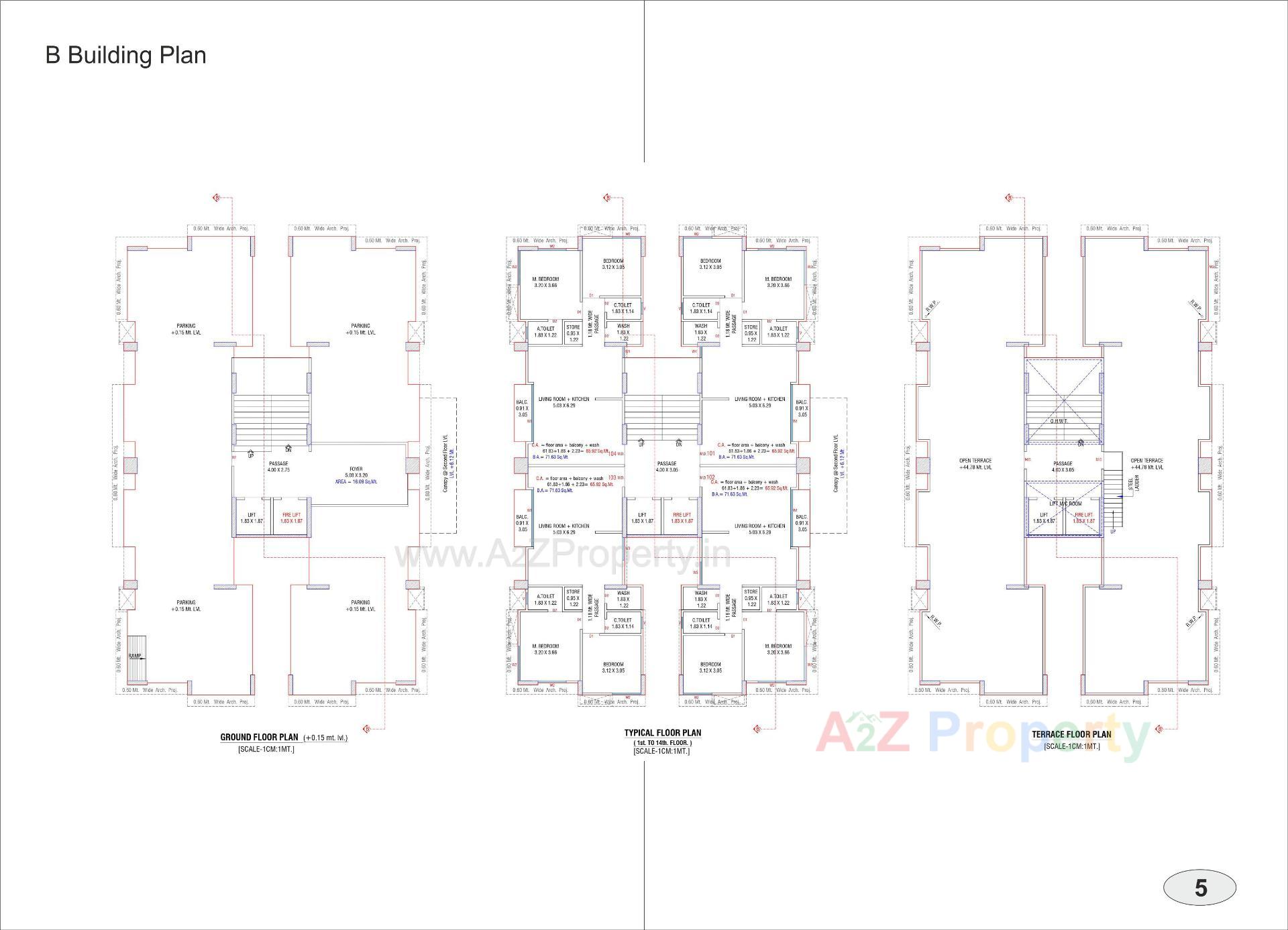 Layout of real estate project Shatabdi Heritage located at Variyav, Surat, Gujarat
