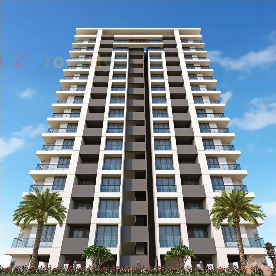 3D Elevation of real estate project Sheraton Tower located at Abrama, Surat, Gujarat
