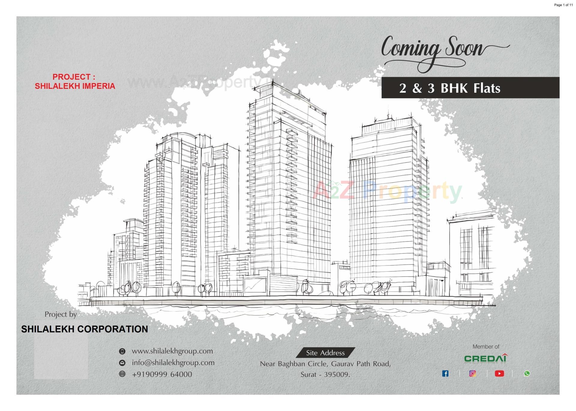  of real estate project Shilalekh Imperia located at Pal, Surat, Gujarat