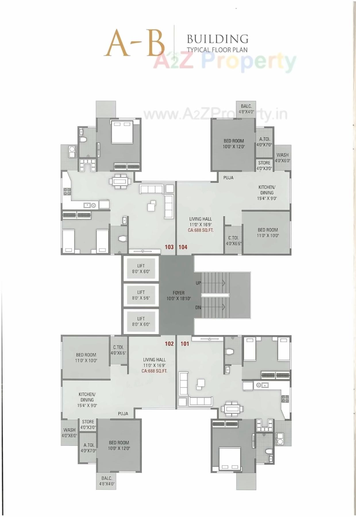 Layout of real estate project Shiv Digja located at Pal, Surat, Gujarat